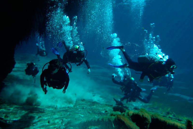 scuba diving cancun riviera maya