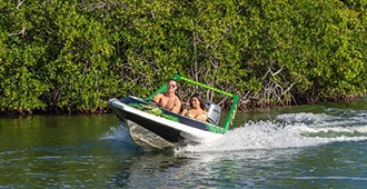 Jungle Speedboat and Snorkeling in Cancun