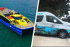 Ultramar Ferry to Isla Mujeres with Transportation 